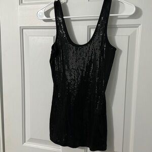 Express sequins tank top